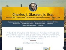 Tablet Screenshot of charlesglasser.net